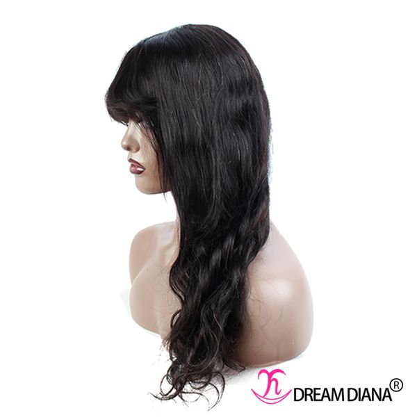 100% human hair wigs for black women brazilian virgin hair body wave wigs natural color 10-28 inch quality machain made no lace wigs, Black;brown
100% human hair wigs for black women brazilian virgin hair body wave wigs natural color 10-28 inch quality machain made no lace wigs, Black;brown
