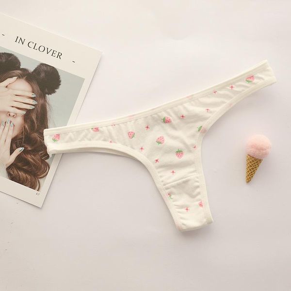 lovely strawberry women's cotton g-string panties string underwear women briefs lingerie pants intimate ladies low-rise1, Black;pink
lovely strawberry women's cotton g-string panties string underwear women briefs lingerie pants intimate ladies low-rise1, Black;pink