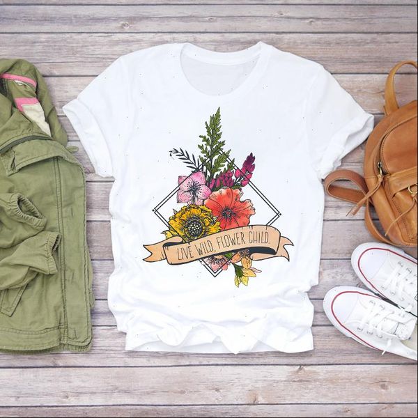 women 2021 flower floral elegant print fashion cute summer shirt ladies womens t shirts t graphic female tee t shirt, White
women 2021 flower floral elegant print fashion cute summer shirt ladies womens t shirts t graphic female tee t shirt, White