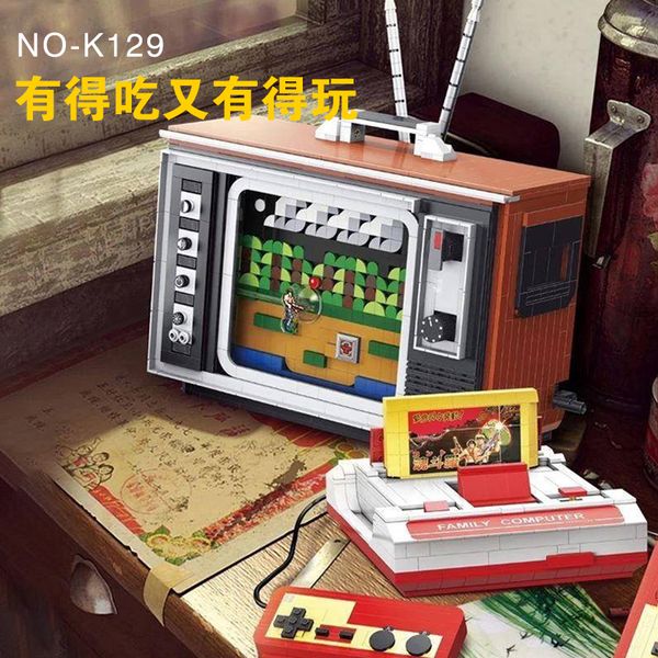 k129 creator model game console indernal fc строительные блоки игрушки 2974 pcs кирпич рождественский подарок
k129 creator model game console indernal fc строительные блоки игрушки 2974 pcs кирпич рождественский подарок