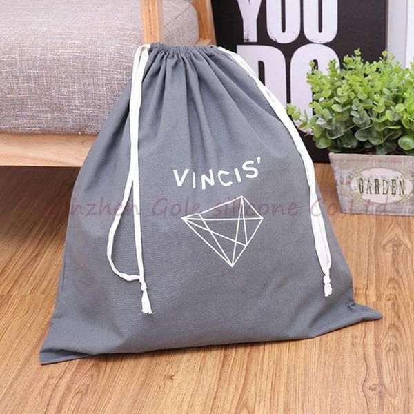 35*40cm pure cotton cloth drawstring dust proof bag large size home storage pouch high grade products packaging custom logo
35*40cm pure cotton cloth drawstring dust proof bag large size home storage pouch high grade products packaging custom logo