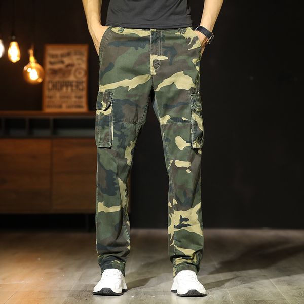 battlefield camouflage pants mens autumn outdoor sports loose casual pants army fans sea land and air tooling straight multi-bag trousers, Black
battlefield camouflage pants mens autumn outdoor sports loose casual pants army fans sea land and air tooling straight multi-bag trousers, Black