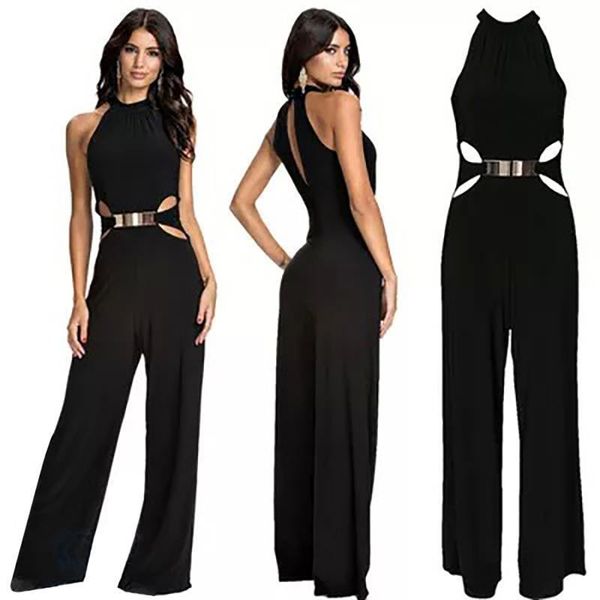 elegant lady hollow out jumpsuits women black set sleeveless loose pants jumpsuit drop shipping good quality, Black;white
elegant lady hollow out jumpsuits women black set sleeveless loose pants jumpsuit drop shipping good quality, Black;white