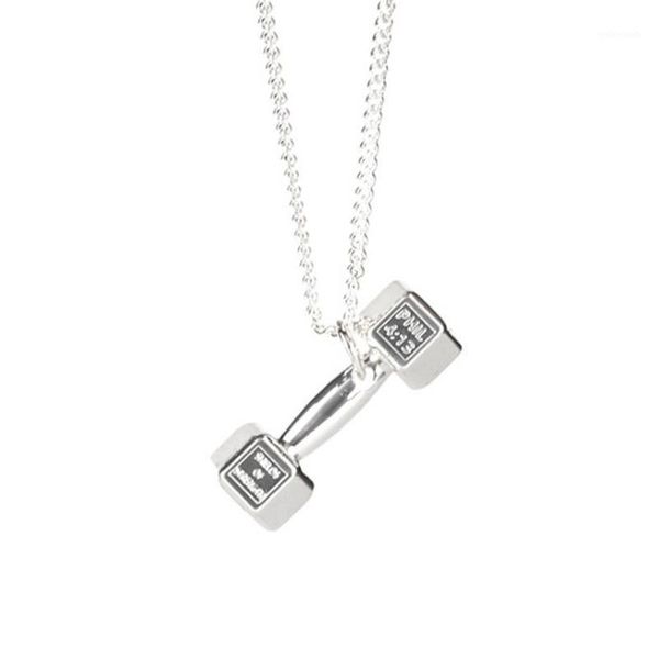 pendant necklaces barbell weights necklace men fitness stainless steel gold chain jewelry gifts for male accessories wholesale1, Silver
pendant necklaces barbell weights necklace men fitness stainless steel gold chain jewelry gifts for male accessories wholesale1, Silver