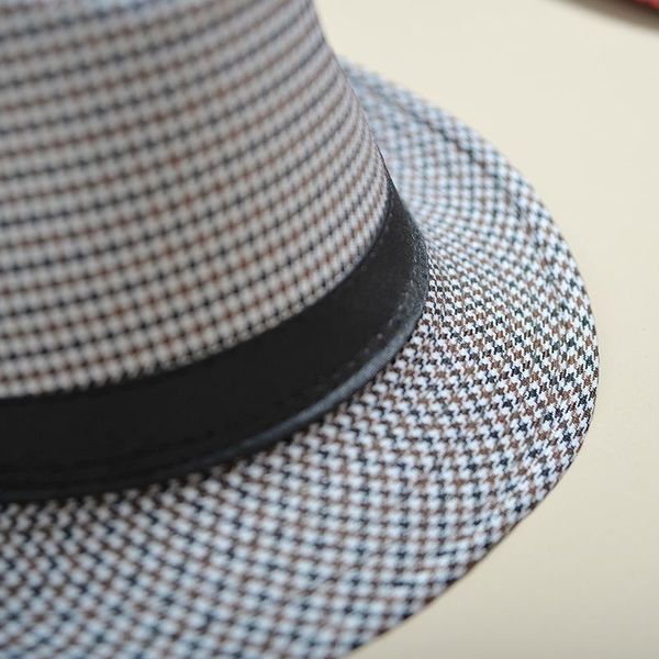 2018 england retro men's fedoras jazz plaid hat spring summer autumn bowler hats cap classic version chapeau hats wmtjih xhlove, Black;white
2018 england retro men's fedoras jazz plaid hat spring summer autumn bowler hats cap classic version chapeau hats wmtjih xhlove, Black;white