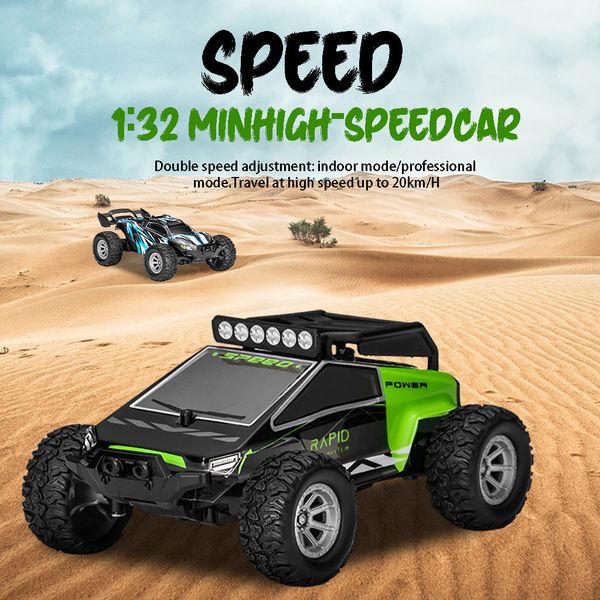 1:32 4ch 2wd 2.4ghz mini off-road rc racing car truck vehicle high speed 25km/h remote control climbing car model#d35
1:32 4ch 2wd 2.4ghz mini off-road rc racing car truck vehicle high speed 25km/h remote control climbing car model#d35