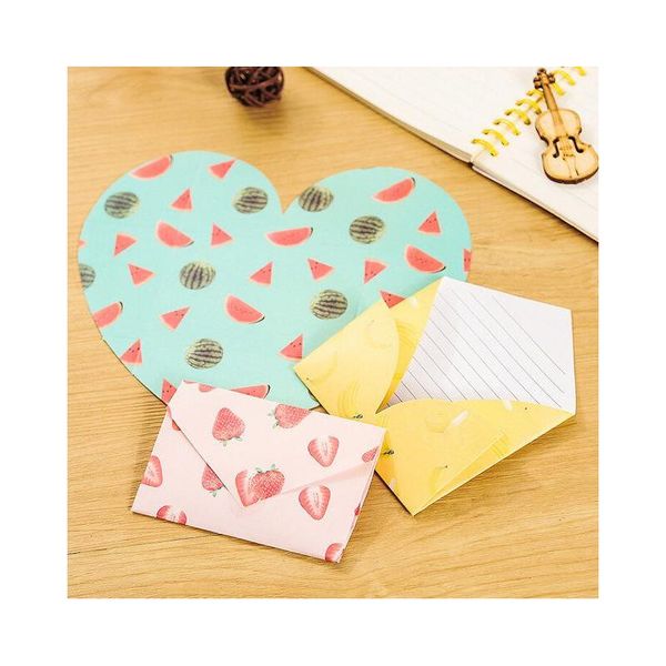 wholesale-4 pcs/pack creative fruit pattern hearts shaped letter paper envelope letter pad gift stationery sch jllmfv sport777
wholesale-4 pcs/pack creative fruit pattern hearts shaped letter paper envelope letter pad gift stationery sch jllmfv sport777