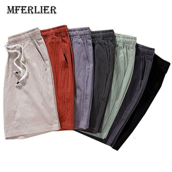 mferlier linen summer shorts men size m-9xl casual men shorts for weight 40-140kg, White;black
mferlier linen summer shorts men size m-9xl casual men shorts for weight 40-140kg, White;black