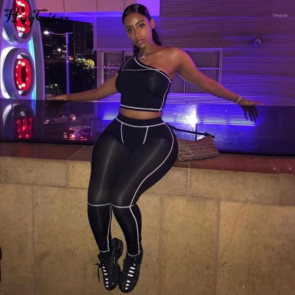hugcitar one-shoulder c high waist elastic leggings stripes patchwork 2020 summer women fashion casual female sets1, White
hugcitar one-shoulder c high waist elastic leggings stripes patchwork 2020 summer women fashion casual female sets1, White
