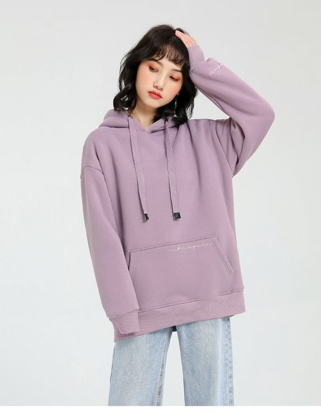 outdoor jackets&hoodies winter korean version of velvet sweater pocket embroidery women 2021 simple warm lamb jacket mid-length long-sleeved, Blue;black
outdoor jackets&hoodies winter korean version of velvet sweater pocket embroidery women 2021 simple warm lamb jacket mid-length long-sleeved, Blue;black