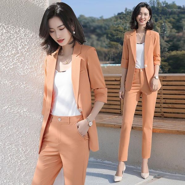women's suits & blazers 2021 summer women fashion five-point sleeves small suit office ladies causal stylish outwear coats three piece, White;black
women's suits & blazers 2021 summer women fashion five-point sleeves small suit office ladies causal stylish outwear coats three piece, White;black