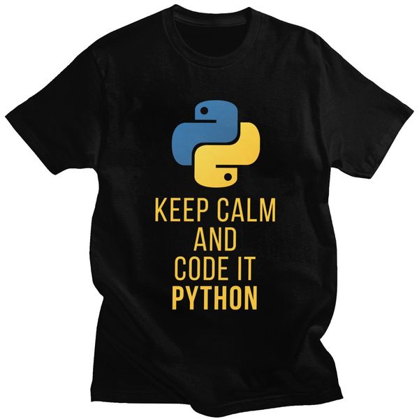 sport funny python developer t-shirt men short sleeved keep calm and coder it tshirt programmer tee shirt cotton for coder gift
sport funny python developer t-shirt men short sleeved keep calm and coder it tshirt programmer tee shirt cotton for coder gift