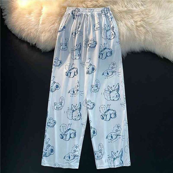 korean version of harajuku style casual wide leg pants women summer plus size pants cartoon high waist streetwear women, Black;white
korean version of harajuku style casual wide leg pants women summer plus size pants cartoon high waist streetwear women, Black;white