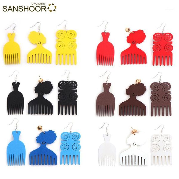dangle & chandelier sanshoor wholesale mixed afro comb wood drop earrings african ethnic woman head jewelry 18pairs1, Silver
dangle & chandelier sanshoor wholesale mixed afro comb wood drop earrings african ethnic woman head jewelry 18pairs1, Silver
