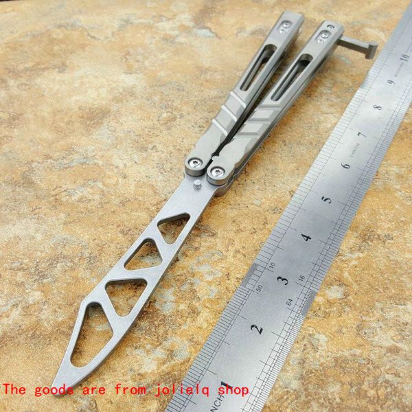 butterfly blade sandwich d2 balisong trainer treater titanium ручка обучение нож не острых ремесел боевые искусства коллекция knvies xmas qy
butterfly blade sandwich d2 balisong trainer treater titanium ручка обучение нож не острых ремесел боевые искусства коллекция knvies xmas qy