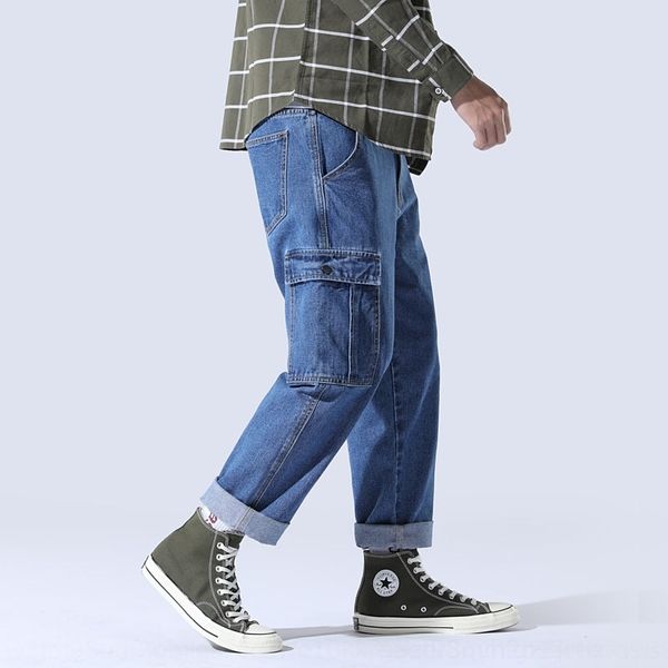 orhpl men's loose jeans fashion brand tooling dad jeansjeans men's korean pendant pants and straight fashion pendant feeling leg w, Blue
orhpl men's loose jeans fashion brand tooling dad jeansjeans men's korean pendant pants and straight fashion pendant feeling leg w, Blue