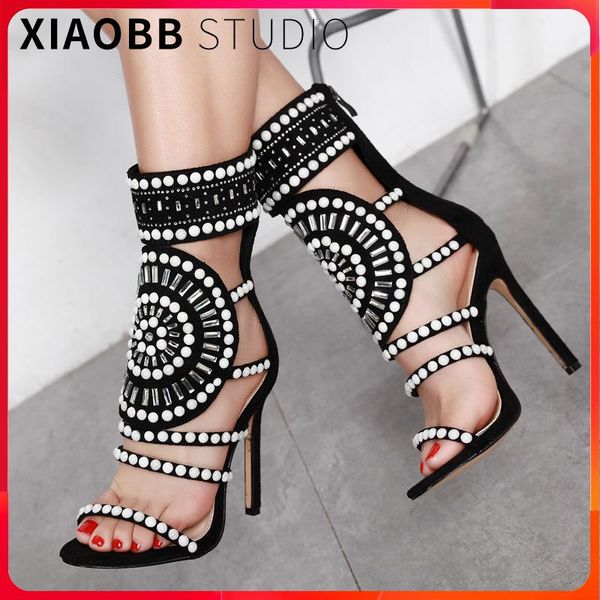 sandals woman gladiator sandal summer fashion high heel fish mouth beaded stiletto roman women black zipper ship
sandals woman gladiator sandal summer fashion high heel fish mouth beaded stiletto roman women black zipper ship