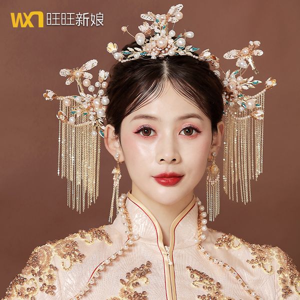 тост платье simple шоу кимоно гранд hanfu корона hefu fengguanxiuhe головной убор невеста выглядит небольшой, Silver
тост платье simple шоу кимоно гранд hanfu корона hefu fengguanxiuhe головной убор невеста выглядит небольшой, Silver