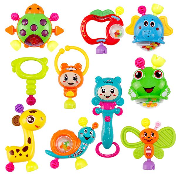 10pcs baby spin rattle musical teether toy early educational toys toy set early educational toys month baby infant, newborn #10 1020
10pcs baby spin rattle musical teether toy early educational toys toy set early educational toys month baby infant, newborn #10 1020