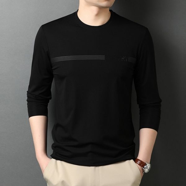 e7nh3 2020 style autumn round spring young and t-shirt men's long sleeve t-shirt middle-aged with new neck printing and easy to wear sb, Blue
e7nh3 2020 style autumn round spring young and t-shirt men's long sleeve t-shirt middle-aged with new neck printing and easy to wear sb, Blue