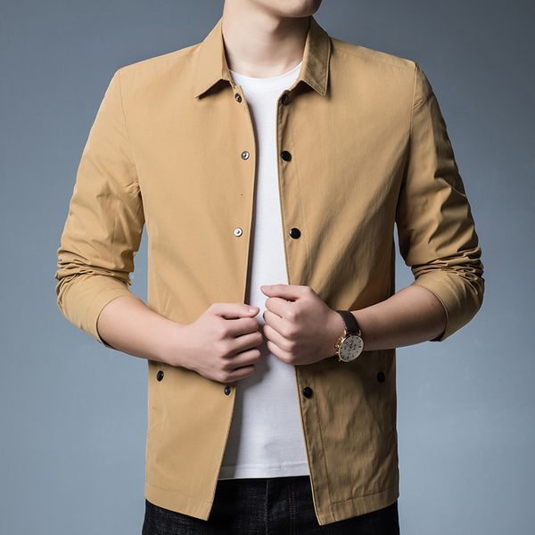 yashte 2020 autumn new men's leisure long sleeve windbreaker youth fashion lapel trend coat handsome batch, Tan;black
yashte 2020 autumn new men's leisure long sleeve windbreaker youth fashion lapel trend coat handsome batch, Tan;black