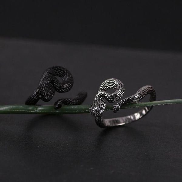 europe and america retro hip hop punk stainless steel ring classic fashion opening adjustable womens mens snake rings party jewelry, Silver
europe and america retro hip hop punk stainless steel ring classic fashion opening adjustable womens mens snake rings party jewelry, Silver