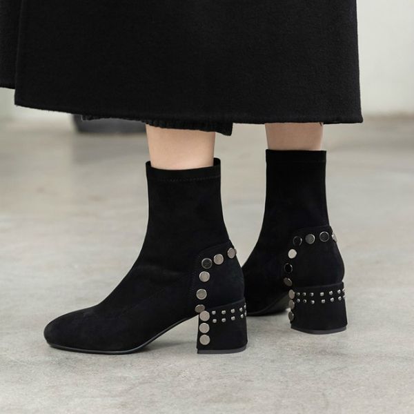 2020 new heels thick women's on knee are thin spring and only 34-43 boots ghns, Black
2020 new heels thick women's on knee are thin spring and only 34-43 boots ghns, Black
