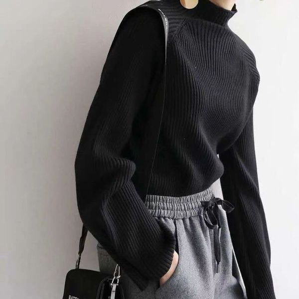 new female winter 2021 turtleneck retro mesh warm woman thicken loose jomper sweater 8a4u, Black;brown 
new female winter 2021 turtleneck retro mesh warm woman thicken loose jomper sweater 8a4u, Black;brown