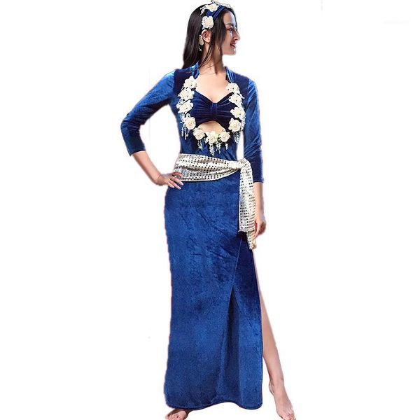 ladies autumn winter belly dance costumes robe 3pcs a set robe belt headband women dancing practice costumes bellydance dress1, Black;red
ladies autumn winter belly dance costumes robe 3pcs a set robe belt headband women dancing practice costumes bellydance dress1, Black;red