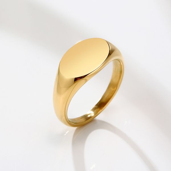 flat rings for women punk gold color party ring stainless steel fashion jewelry, Silver
flat rings for women punk gold color party ring stainless steel fashion jewelry, Silver