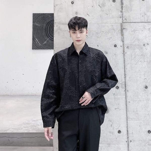 2021 new spring the new stripe craft design streetwear wear loose fashion long sleeve shirt lapel black hip osn9, White;black
2021 new spring the new stripe craft design streetwear wear loose fashion long sleeve shirt lapel black hip osn9, White;black