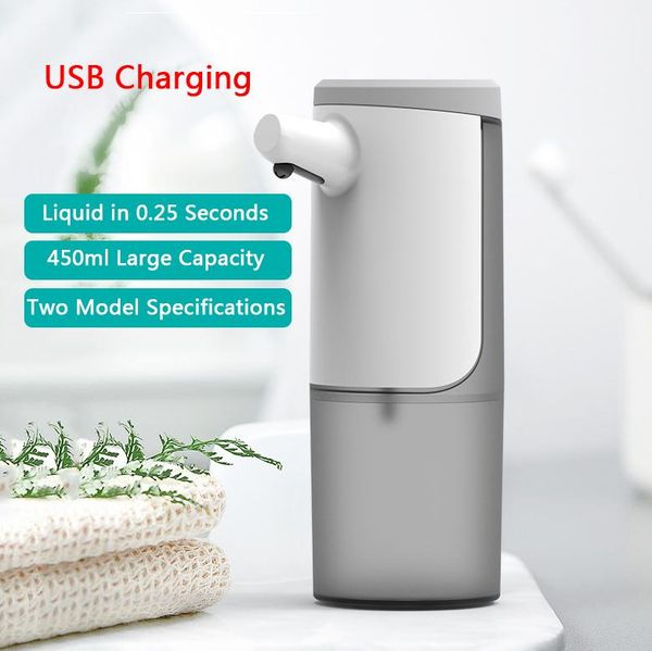 450ml automatic soap dispenser hand touchless sanitizer intelligent induction foam dispenser for kitchen bathroom
450ml automatic soap dispenser hand touchless sanitizer intelligent induction foam dispenser for kitchen bathroom