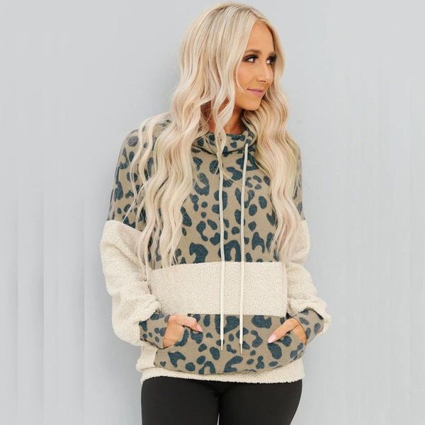 осень толстовка женщины с капюшоном мода leopard печати лоскутное hoodie вскользь нашивки с длинным рукавом пуловер дамы o шеи top # g2, Black
осень толстовка женщины с капюшоном мода leopard печати лоскутное hoodie вскользь нашивки с длинным рукавом пуловер дамы o шеи top # g2, Black