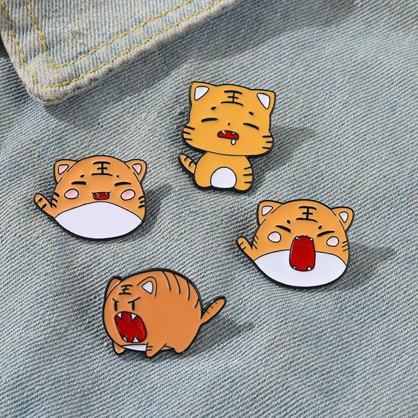 lovely tiger enamel pin custom animal chibi greedy sleepy tiger brooches lapel pin shirt bag badge cartoon jewelry gift for kids, Blue
lovely tiger enamel pin custom animal chibi greedy sleepy tiger brooches lapel pin shirt bag badge cartoon jewelry gift for kids, Blue