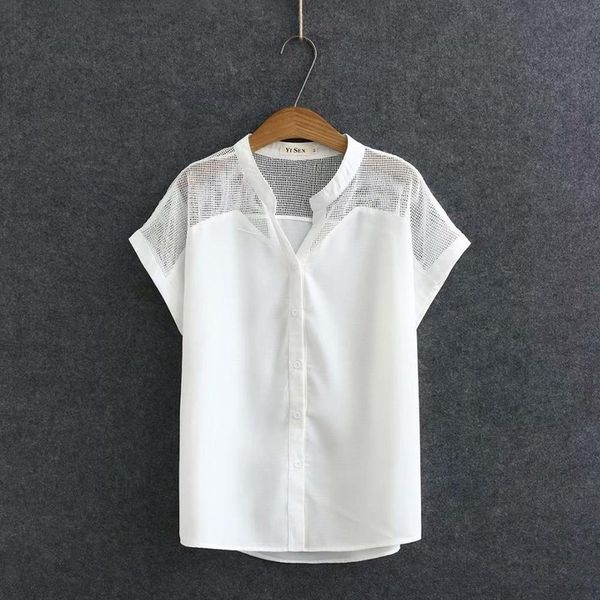 solid black more short sleeve lace feminine shoulder tshirts loose 2020 new casual summer ladies t women's shirts oteg, White
solid black more short sleeve lace feminine shoulder tshirts loose 2020 new casual summer ladies t women's shirts oteg, White