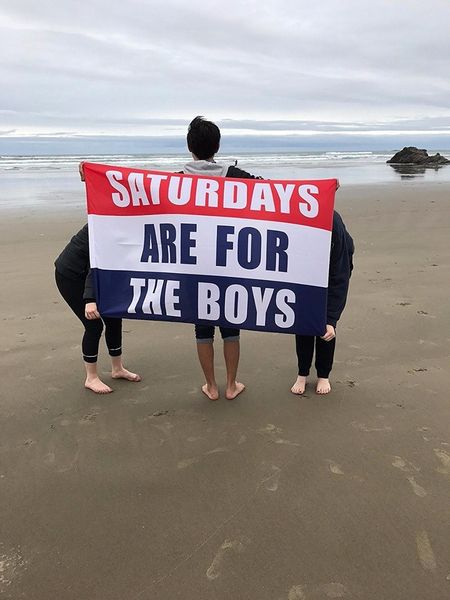 90*150cm 3*5ft saturday boys and girls banner spot saturdays are for the boys flag polyester banner flag
90*150cm 3*5ft saturday boys and girls banner spot saturdays are for the boys flag polyester banner flag