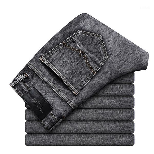 men grey casual jeans 2020 new fashion business stretch straight denim trousers pants male plus size 40 skinny jeans pants1, Blue
men grey casual jeans 2020 new fashion business stretch straight denim trousers pants male plus size 40 skinny jeans pants1, Blue