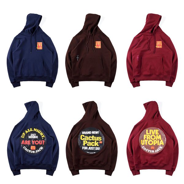 20ss ins hip hop stars cactus pack fast food restaurant collaborate puff print skateboard hooded sweatshirt men women hoodie, Black
20ss ins hip hop stars cactus pack fast food restaurant collaborate puff print skateboard hooded sweatshirt men women hoodie, Black