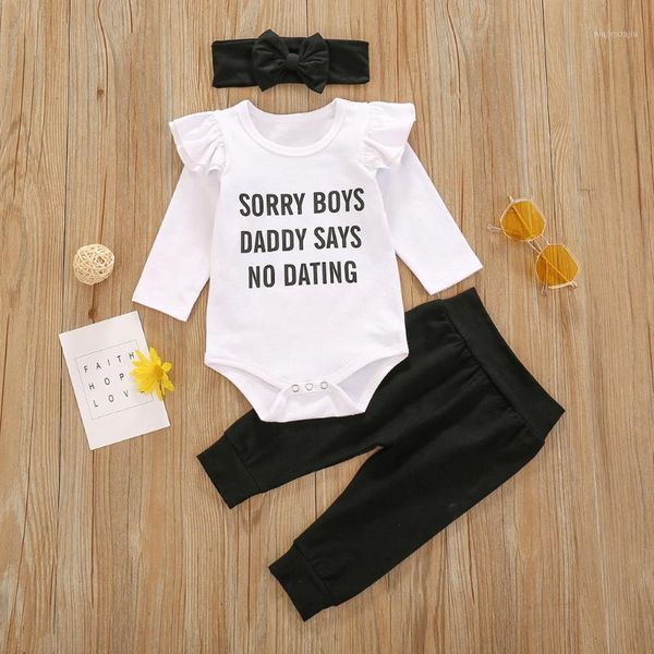 clothing sets #43 0-2y born infant baby girl letter bodysuit fashion print long sleeve pants outfits + headbands vêtements de bébé1, White
clothing sets #43 0-2y born infant baby girl letter bodysuit fashion print long sleeve pants outfits + headbands vêtements de bébé1, White