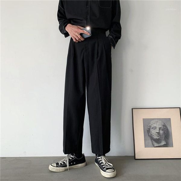 retro straight-leg pants new men's casual trousers jogging man korean fashion trend loose wide-leg pant streetwear, Black
retro straight-leg pants new men's casual trousers jogging man korean fashion trend loose wide-leg pant streetwear, Black