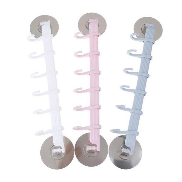 6 hooks wall mounted seamless holder adhesive plastic hook toilet storage rack shelf kitchen bathroom accessories row w jllrww
6 hooks wall mounted seamless holder adhesive plastic hook toilet storage rack shelf kitchen bathroom accessories row w jllrww