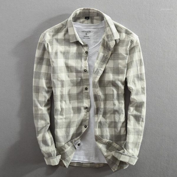 2020 mens plaid shirts long sleeved turn down collar baggy buttons cotton shirts for men slim fit summer casual male gray1, White;black
2020 mens plaid shirts long sleeved turn down collar baggy buttons cotton shirts for men slim fit summer casual male gray1, White;black