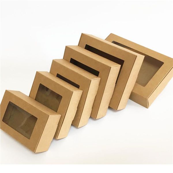 5pcs blank kraft paper gift box with window handmade soap box jewelry cookies gift candy box wedding gift party de sqcorh
5pcs blank kraft paper gift box with window handmade soap box jewelry cookies gift candy box wedding gift party de sqcorh