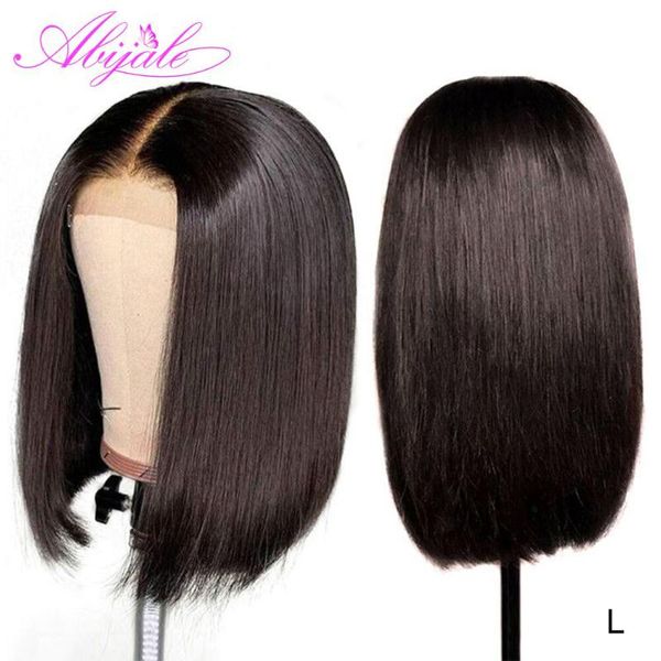 lace wigs abijale short front human hair 4x4 bob wig brazilian straight with pre plucked hairline remy, Black;brown
lace wigs abijale short front human hair 4x4 bob wig brazilian straight with pre plucked hairline remy, Black;brown
