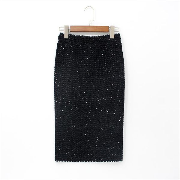 2018 womens skirts saia bodycon high waist elasticity long pencil skirt mid calf gold sequined wrap party skirt, Black
2018 womens skirts saia bodycon high waist elasticity long pencil skirt mid calf gold sequined wrap party skirt, Black