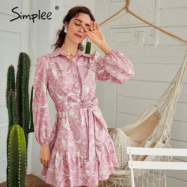 simplee casual pink print long-sleeve chiffon dress autumn holiday high waist ruffle dress office lady women dress vestidos y200805, Black;pink
simplee casual pink print long-sleeve chiffon dress autumn holiday high waist ruffle dress office lady women dress vestidos y200805, Black;pink