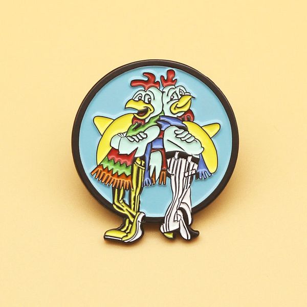 breaking bad fried chicken brooch and enamel pins men and women fashion jewelry gifts anime movie novel lapel badges, Blue
breaking bad fried chicken brooch and enamel pins men and women fashion jewelry gifts anime movie novel lapel badges, Blue