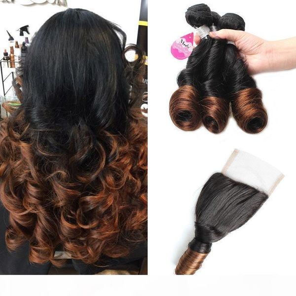 mink ombre brazilian ombre spring curl hair bundles 10a 2 tone ombre virgin human hair spring curl with part lace closure, Black
mink ombre brazilian ombre spring curl hair bundles 10a 2 tone ombre virgin human hair spring curl with part lace closure, Black