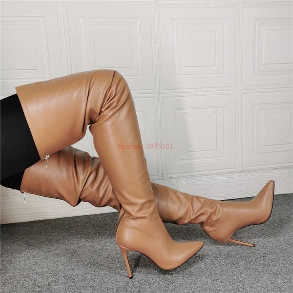 boots over knee long faux leather comfort thin heels slim tight women high heel fashion winter ladies back zip, Black
boots over knee long faux leather comfort thin heels slim tight women high heel fashion winter ladies back zip, Black