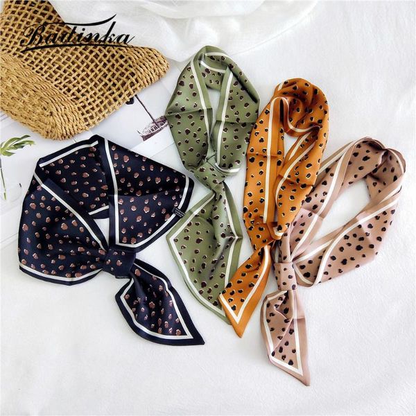2020 new women's leopard print silk head scarf bandana female fashion neck collar scarves neckerchiefs for women hair headscarf, Blue;gray
2020 new women's leopard print silk head scarf bandana female fashion neck collar scarves neckerchiefs for women hair headscarf, Blue;gray